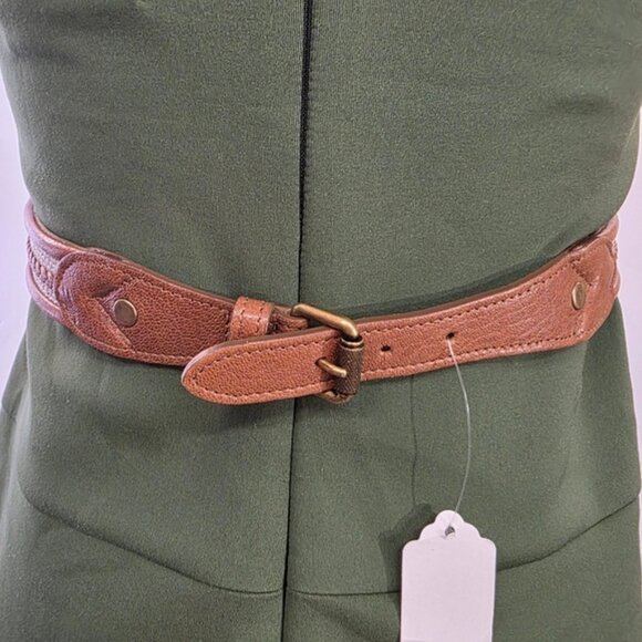 Proenza Schouler  rattan and leather belt - Picture 2 of 4